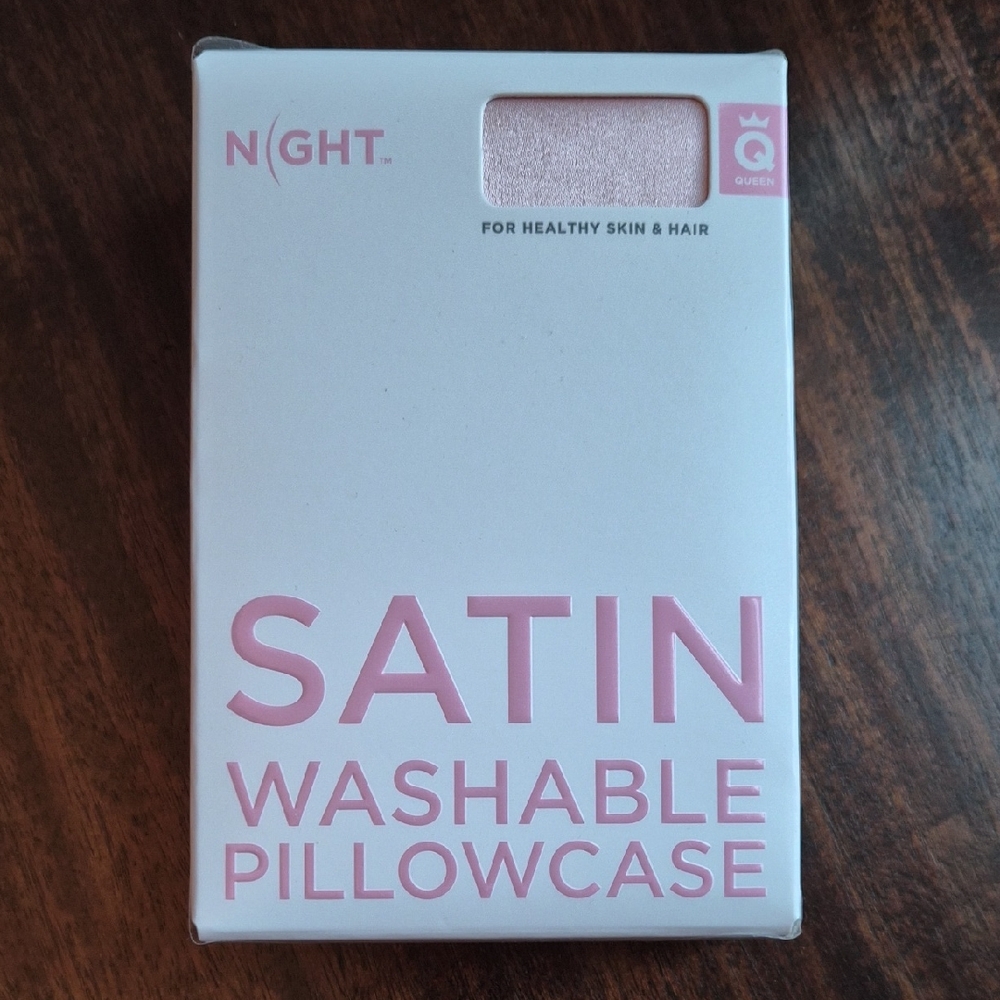 Night Satin Washable Pillowcase